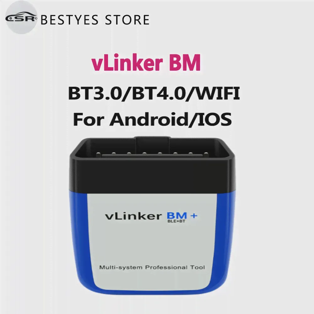 vLinker BM ELM327 Для B-mw Сканера Wifi Bluetooth 4,0 OBD2 OBD 2 Автомобильный Диагностический Инструмент автоматического Сканирования Bimmercode ELM 327 V1 5