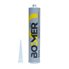 BOOMER BM-9000 полиуретановый кузовной герметик для швов серый, 310 мл
