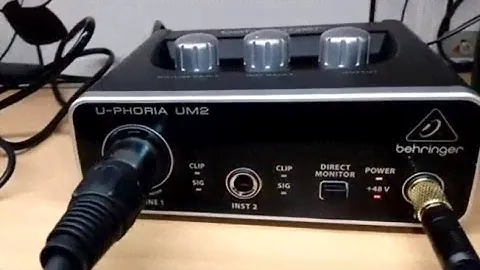 BM 800 - Audio Interface Vs Sound Card - With Vs Without 48V Phantom Power