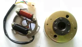 Генератор в сборе с магнитом BM , GEELY (2 катушки 1P41QMB )