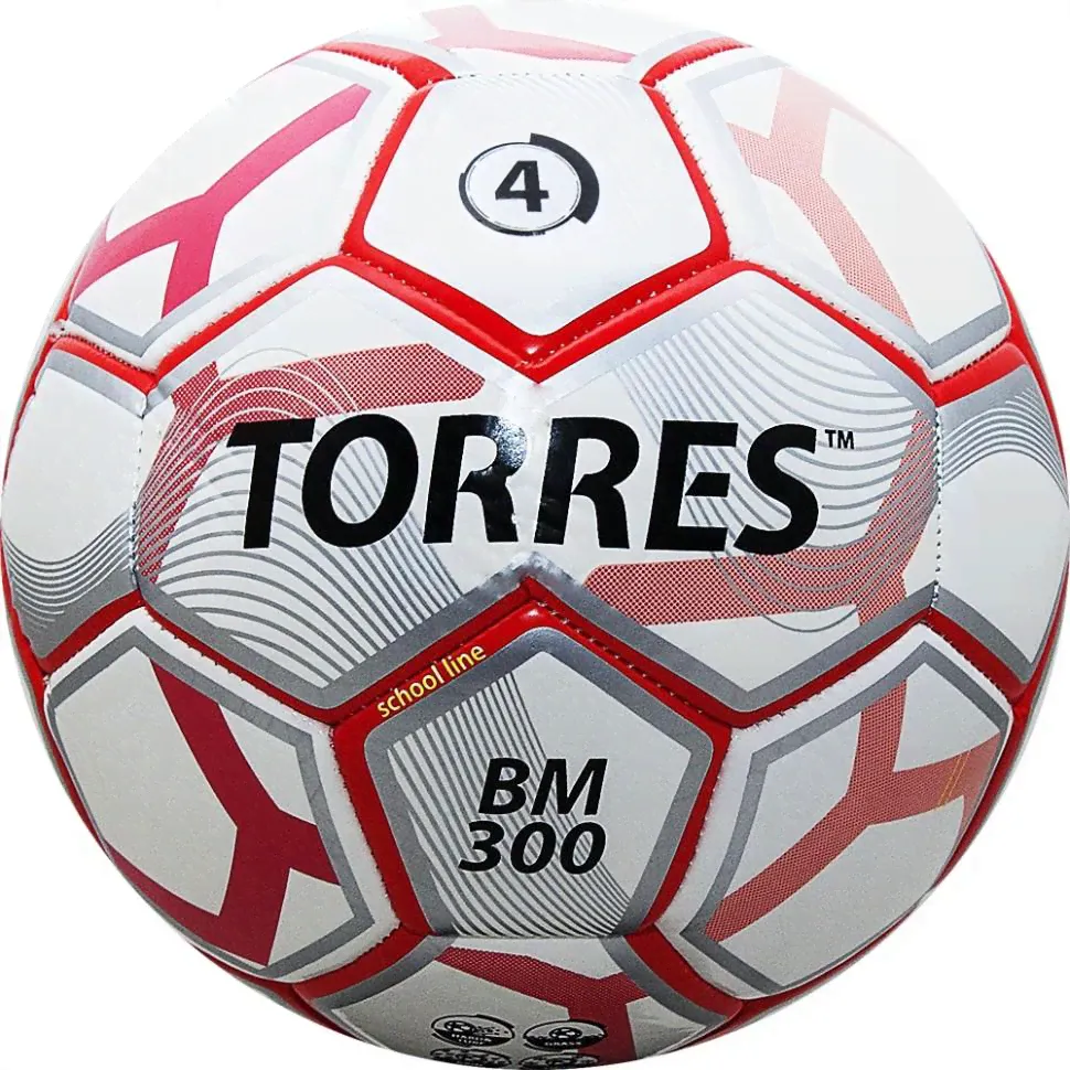 Мяч футбольный "TORRES BM 300", размер 4