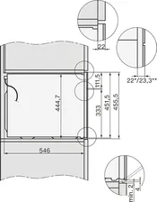 Духовой шкаф с СВЧ Miele H 7840 BM EDST/CLST