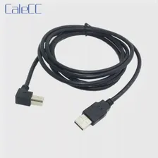 USB 2.0 A Штекер к USB B Штекер типа B BM Вверх и вниз, вправо и влево Угол наклона принтера сканера 90 градусов кабель 50 см BM Угловой кабель
